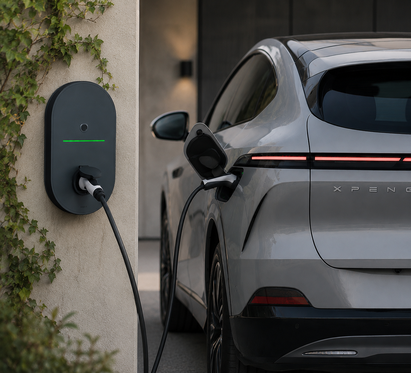 Installation d'une borne de recharge électrique à Dourdan